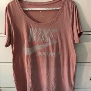 Pink Nike t-shirt